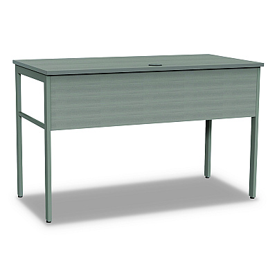 Linea Italia Urban Series Desk Workstation, 47.25" x 23.75" x 29.5", Ash (LITUR600ASH)
