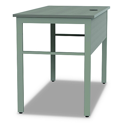 Linea Italia Urban Series Desk Workstation, 47.25" x 23.75" x 29.5", Ash (LITUR600ASH)