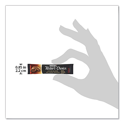 Nescaf Taster's Choice Stick Pack, House Blend, .06 oz, 480/Carton (NES15782CT)