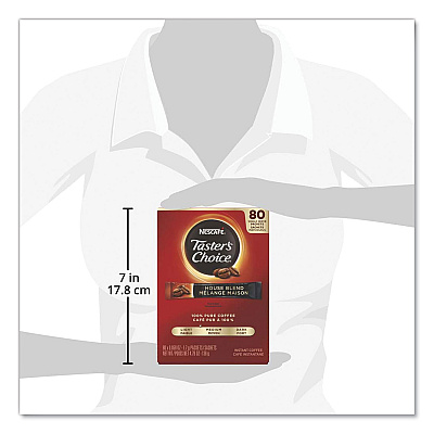 Nescaf Taster's Choice Stick Pack, House Blend, .06 oz, 480/Carton (NES15782CT)