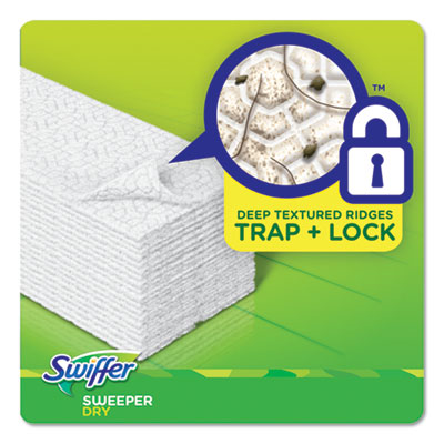 Swiffer Dry Refill Cloths, White, 10.4" X 8", 52/box, 3 Boxes/carton (PGC81216)