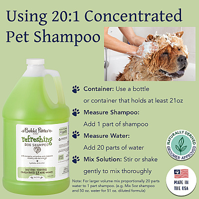 Bobbi Panter Botanicals Refreshing Dog Shampoo Mint/chamoile (1 Gallon) (BP00037)
