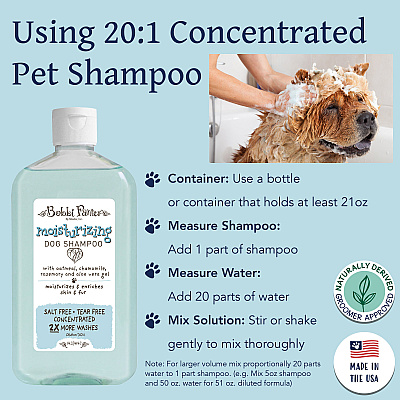 Bobbi Panter Botanicals Moisturizing Dog Shampoo, Chamomile (14 Oz), Case Of 12 (BP00006-CS)