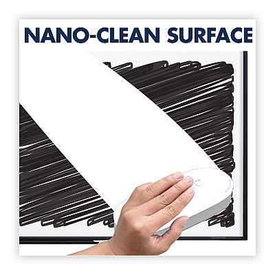 Quartet Classic Series Total Erase Dry Erase Boards, 36 x 24, White Surface, Black Aluminum Frame (QRTS533B)