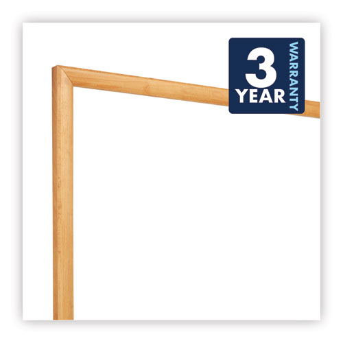Quartet Classic Series Total Erase Dry Erase Boards, 36 x 24, White Surface, Oak Fiberboard Frame (S573)