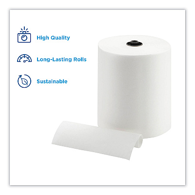 Georgia Pacific Professional EPA Compliant Paper Towel, 8.25" x 700 ft, White, 6 Packs/Carton (GPC89430)