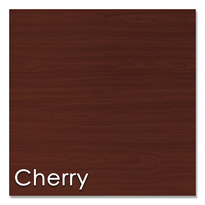 Linea Italia Trento Line Bookcase, Three-Shelf, 31.5w x 11.5d x 43.25h, Cherry (LITTR735CH)