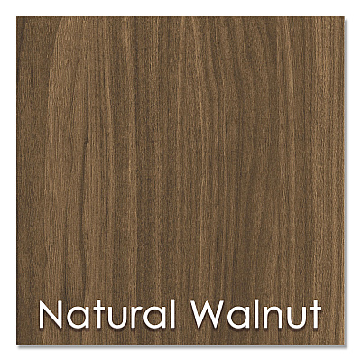 Linea Italia Kompass Flexible Home/Office Desk, 33" x 23.75" x 48", Natural Walnut (LITSH764NW)