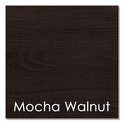 Linea Italia Trento Line Bookcase, Three-Shelf, 31.5w x 11.63d x 43.25h, Mocha (LITTR735MOC)