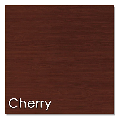 Linea Italia Trento Line L-Shaped Desk, 59.13" x 59.13" x 29.5", Cherry (LITTR737CH)