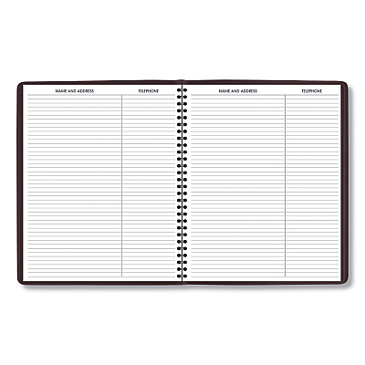 AT-A-GLANCE Monthly Planner, 11 x 9, Winestone Cover, 15-Month: Jan 2026 to Mar 2027 (7026050)