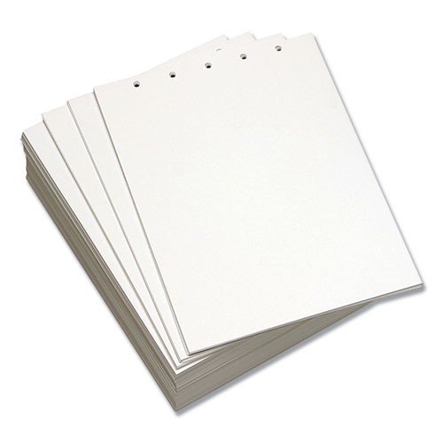 Lettermark Custom Cut-Sheet Copy Paper, 92 Bright, 5-Hole (5/16") Top Punched, 20 lb Bond Weight, 8.5 x 11, White, 500/Ream (8828)