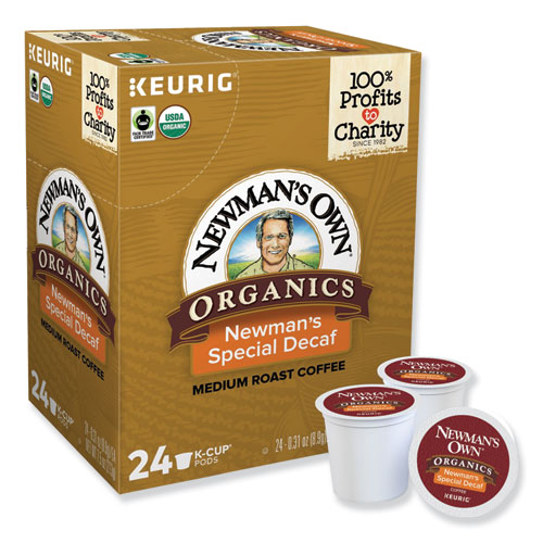 Newman's Own Organics Special Decaf K-Cups, 96/Carton (4051CT)