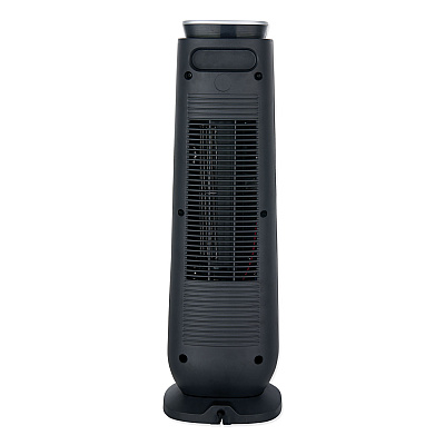 Alera Ceramic Heater Tower with Remote Control, 1,500 W, 7.17 x 7.17 x 22.95, Black (ALEHECT24)