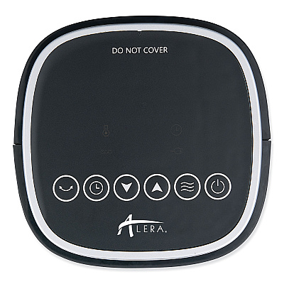 Alera Ceramic Heater Tower with Remote Control, 1,500 W, 7.17 x 7.17 x 22.95, Black (ALEHECT24)