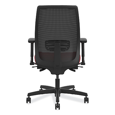 HON Endorse Mesh Mid-Back Work Chair, Supports Up to 300 lb, 17.5" to 21.75" Seat Height, Black (HONLWIM2ACU10)