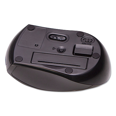 Innovera Hyper-Fast Scrolling Mouse, 2.4 GHz Frequency/26 ft Wireless Range, Right Hand Use, Black (IVR62500)