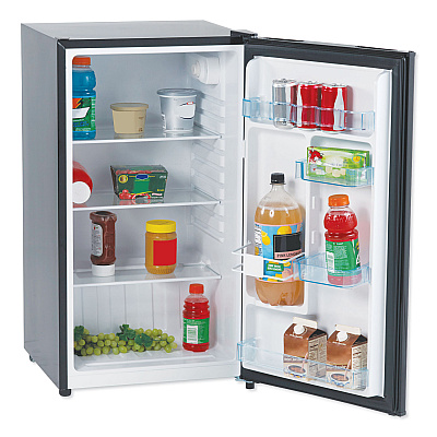 Avanti 3.2 Cu. Ft Superconductor Refrigerator, Black (AVAAR321BB)