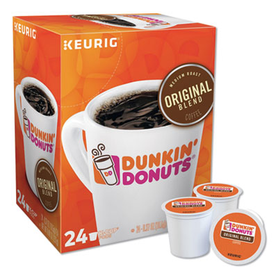 Dunkin Donuts K-Cup Pods, Original Blend, 22/Box (GMT0845)