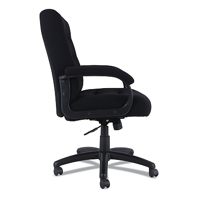 Alera Kesson Series Mid-Back Office Chair, Supports Up to 300 lb, 18.03" to 21.77" Seat Height, Black (ALEKS4210)