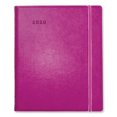 Filofax Soft Touch 17-Month Planner, 10.88 x 8.5, Fuchsia Cover, 17-Month: Aug 2025 to Dec 2026 (C1811003)