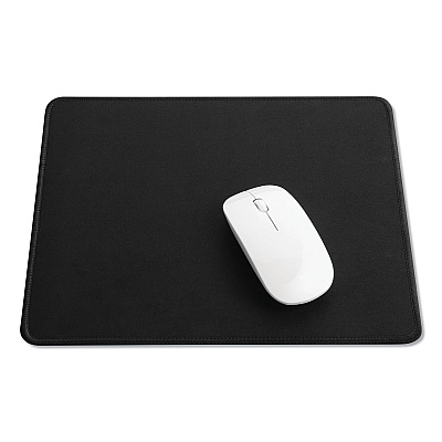 Innovera Large Mouse Pad, 9.87 x 11.87, Black (IVR52600)