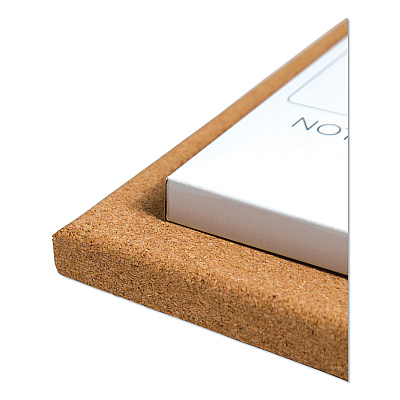 U Brands Tile Board Value Pack, (1) Tan Cork Bulletin, (1) White Undated Calendar Dry Erase, 14 x 14 (UBR3889U0001)