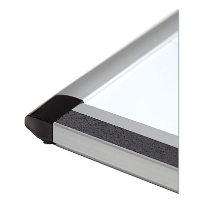 U Brands PINIT Magnetic Dry Erase Board, 23 x 17, White (UBR2804U0001)