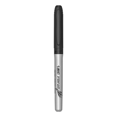 BIC Intensity Fine Tip Permanent Marker Value Pack, Fine Bullet Tip, Assorted Colors, 36/Set (BICGXPMP361ASST)