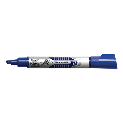 BIC Intensity Advanced Dry Erase Marker, Tank-Style, Broad Chisel Tip, Assorted Colors, 24/Pack (BICGELITP241AST)