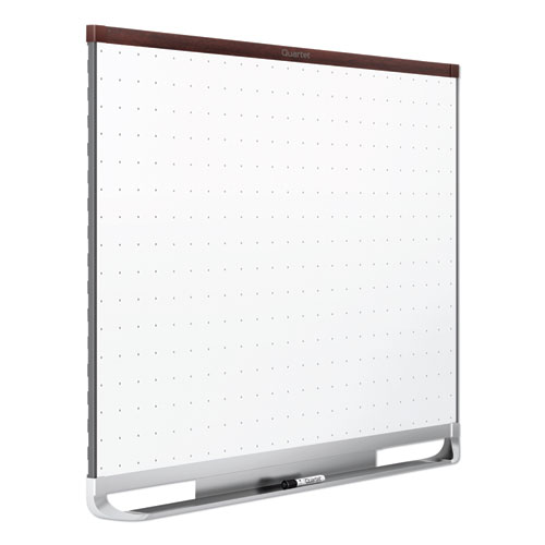 Quartet Prestige 2 Total Erase Whiteboard, 72 x 48, White Surface, Mahogany Fiberboard/Plastic Frame (TE547MP2)
