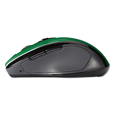 Kensington Pro Fit Mid-Size Wireless Mouse, 2.4 GHz Frequency/30 ft Wireless Range, Right Hand Use, Emerald Green (KMW72424)