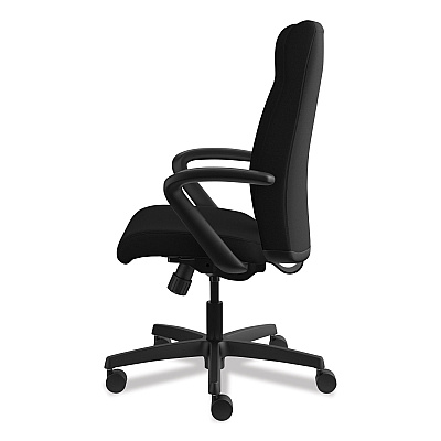 HON Ignition Series Executive High-Back Chair, Supports Up to 300 lb, 17" to 21" Seat Height, Black (HONIE102CU10)