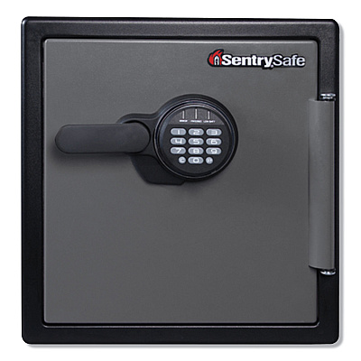 Sentry Safe Fire-Safe with Digital Keypad Access, 1.23 cu ft, 16.38w x 19.38d x 17.88h, Gunmetal (SENSFW123ES)