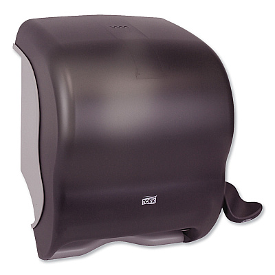 Tork Compact Hand Towel Roll Dispenser, 12.49 x 8.6 x 12.82, Smoke (TRK83TR)
