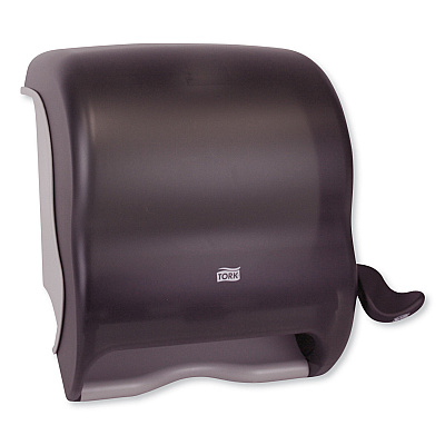 Tork Compact Hand Towel Roll Dispenser, 12.49 x 8.6 x 12.82, Smoke (TRK83TR)