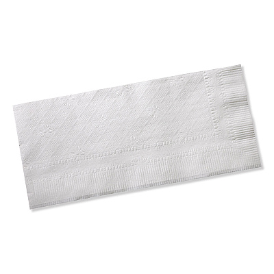 Tork Universal Dinner Napkins, 1-Ply, 15" x 17", 1/8 Fold, White, 3000/Carton (TRKN5181A)