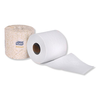 Tork Premium Bath Tissue, Septic Safe, 2-Ply, White, 625 Sheets/Roll, 48 Rolls/Carton (TRK246325)
