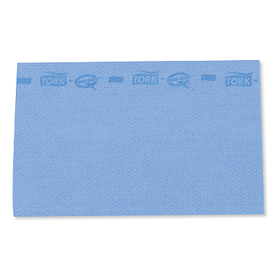 Tork Foodservice Cloth, 13 x 21, Blue, 150/Carton (TRK192196)