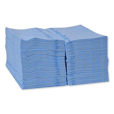 Tork Foodservice Cloth, 13 x 21, Blue, 150/Carton (TRK192196)