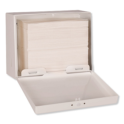 Tork Singlefold Hand Towel Dispenser, 11.75 x 5.75 x 9.25, White (TRK70WM1)