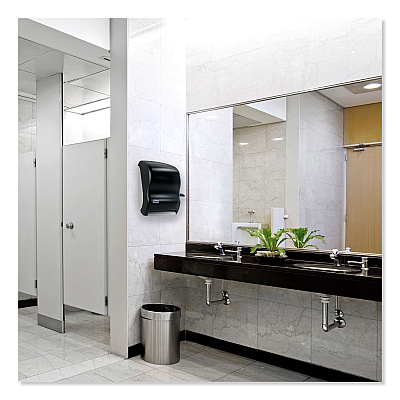 Tork Hand Towel Roll Dispenser, 12.94 x 9.25 x 15.5, Smoke (TRK84TR)