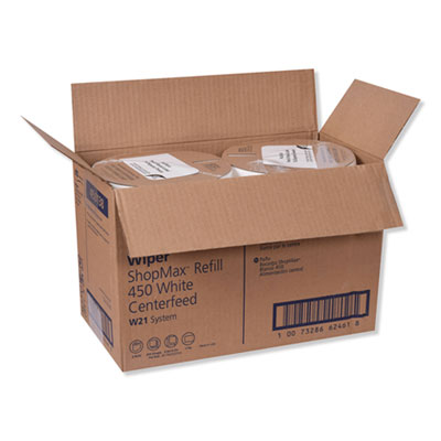 Tork Advanced ShopMax Wiper 450, 9.9 x 13.1, White, 200/Roll, 2 Rolls/Carton (TRK450138)
