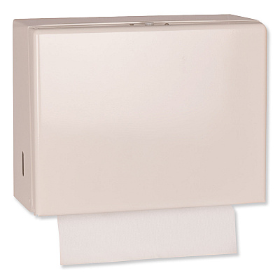 Tork Singlefold Hand Towel Dispenser, 11.75 x 5.75 x 9.25, White (TRK70WM1)