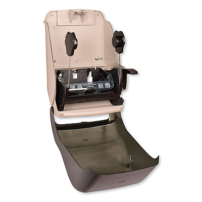 Tork Hand Towel Roll Dispenser, 12.94 x 9.25 x 15.5, Smoke (TRK84TR)