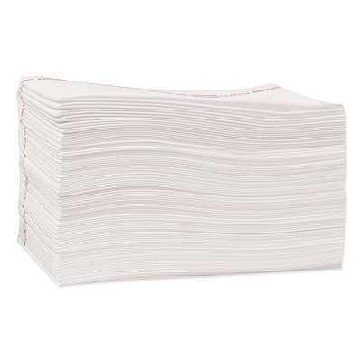 Tork Foodservice Cloth, 13 x 21, White, 50/Carton (TRK192194)