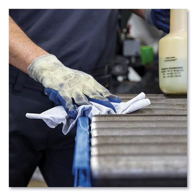 Tork Industrial Paper Wiper, 4-Ply, 10 x 15.75, Blue, 190 Wipes/Roll, 4 Roll/Carton (TRK132451A)
