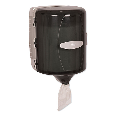Tork Centerfeed Hand Towel Dispenser, 10.13 x 10 x 12.75, Smoke (TRK93T)