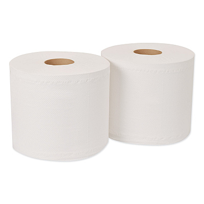 Tork Paper Wiper, Centerfeed, 2-Ply, 9 x 13, White, 800/Roll, 2 Rolls/Carton (TRK130211B)