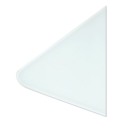 U Brands Cubicle Glass Dry Erase Board, 20 x 16, White Surface (UBR3689U0001)
